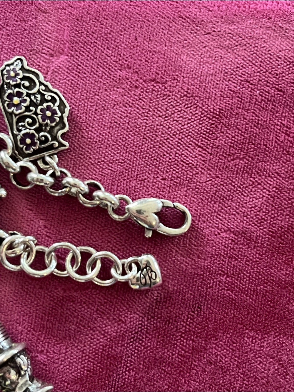 Brighton Illinois & Chicago State Charm Bracelet- 7” to 8” - Picture 6 of 10